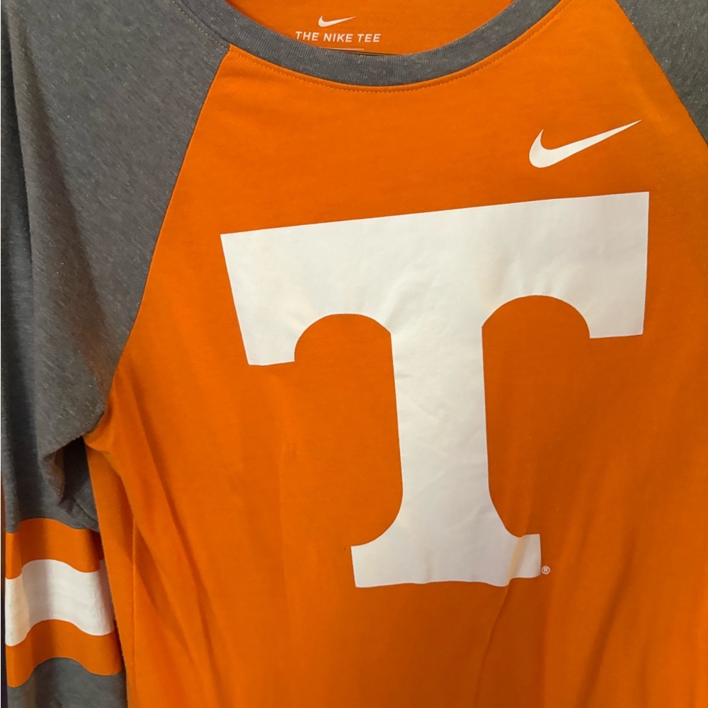 Nike TN Vols Athletic Tee in Orange and Gray